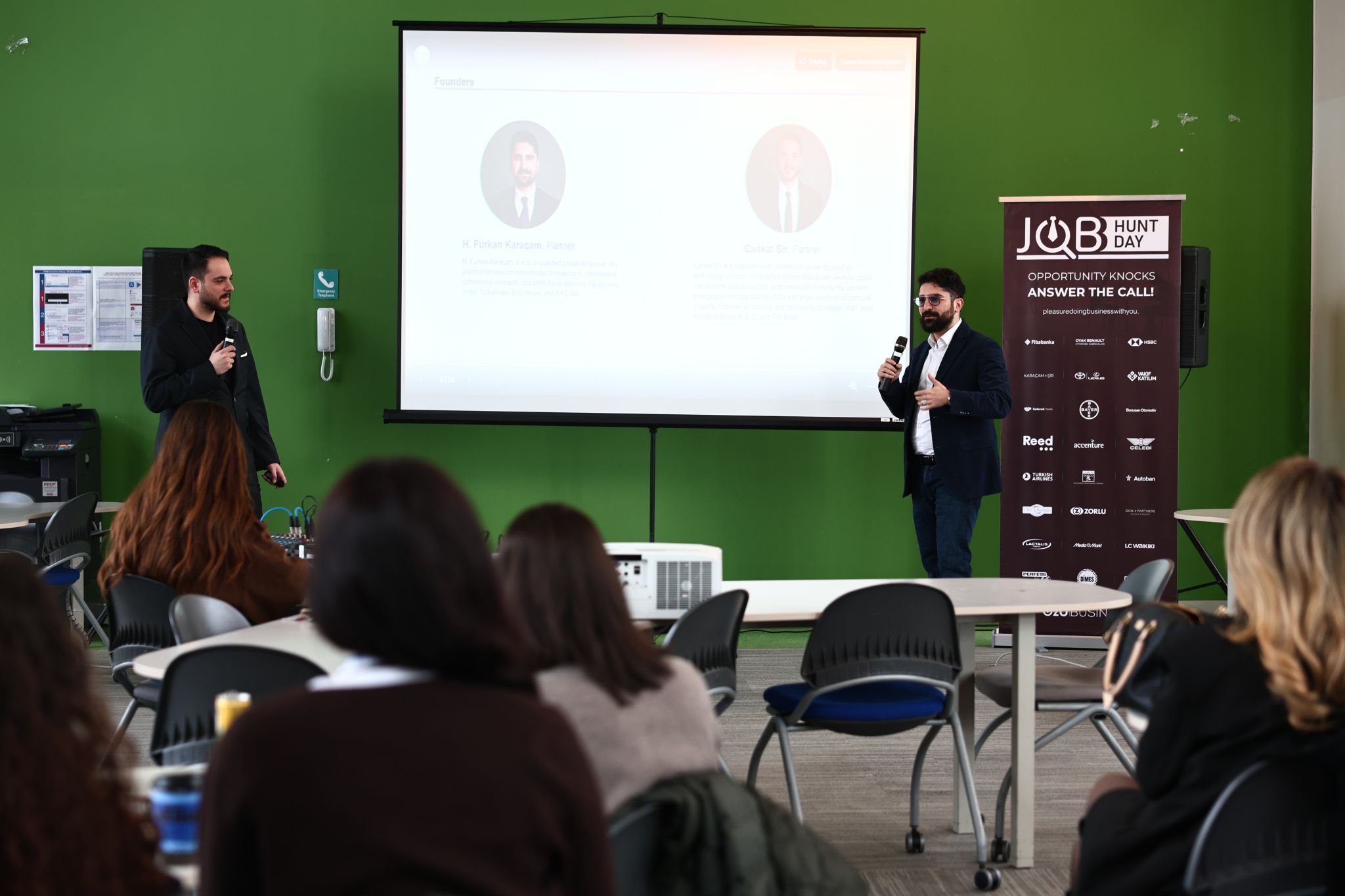Karaçam & Şir at Özyeğin University Career Event